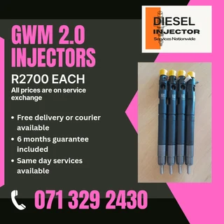 Gwm 2.0 Injectors For Sale With Warranty