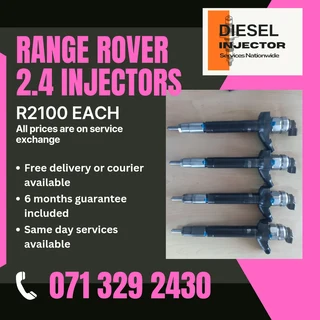 Range Rover 2.4 Injectors For Sale With Warranty