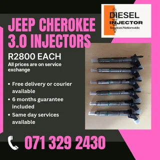 Jeep Cherokee 3.0 Injectors For Sale With Warranty