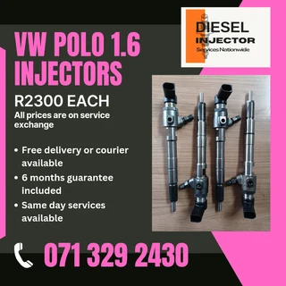Vw Polo 1.6 Injectors For Sale With Warranty