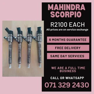 Mahindra Scorpio Injectors For Sale With Warranty