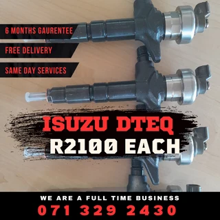Isuzu Dteq Injectors For Sale With Warranty