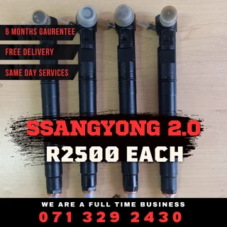 Ssangyong 2.0 Injectors For Sale With Warranty