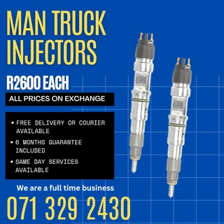Man Truck Injectors For Sale With Warranty