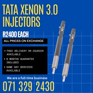 Tata Xenon 3.0 Injectors For Sale With Warranty