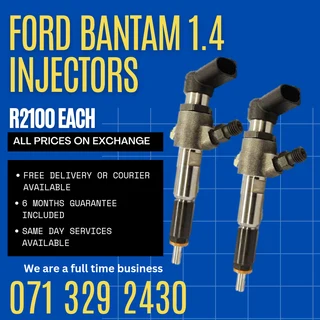 Ford Bantam 1.4 Injectors For Sale With Warranty