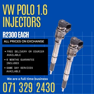 Vw Polo 1.6 Injectors For Sale With Warranty