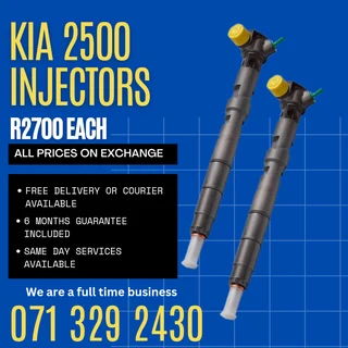 Kia 2500 Injectors For Sale With Warranty