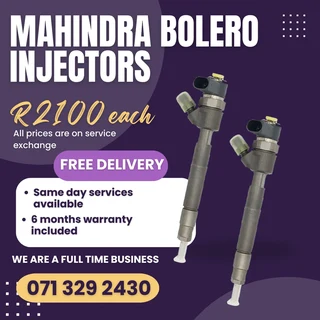 Mahindra Bolero Diesel Injectors For Sale With Warranty