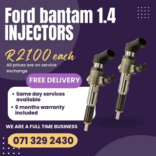 Ford Bantam 1.4 Diesel Injectors For Sale With Warranty