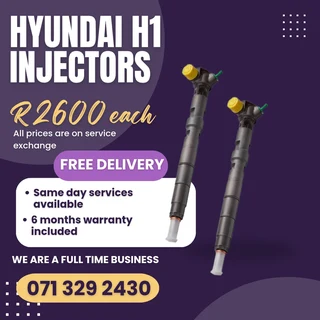 Hyundai H1 Injectors For Sale With Warranty On