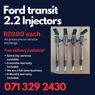 Ford Transit 2.2 Diesel Injectors For Sale With Warranty