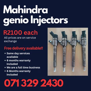 Mahindra Genio Diesel Injectors For Sale With Warranty