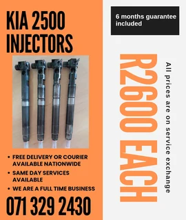 Kia 2500 Diesel Injectors For Sale With Warranty