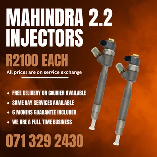 Mahindra 2.2 Injectors For Sale With Warranty