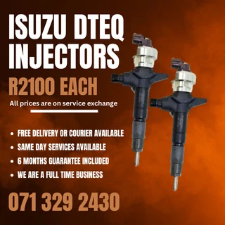 Isuzu Dteq Injectors For Sale With Warranty
