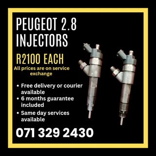 Peugeot 2.8 Injectors For Sale With Warranty