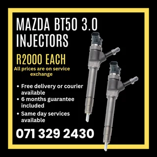 Mazda Bt50 3.0 Injectors For Sale With Warranty
