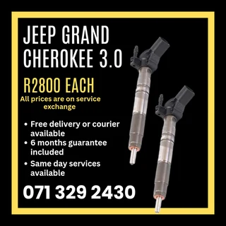 Jeep Grand Cherokee 3.0 Injectors For Sale With Warranty
