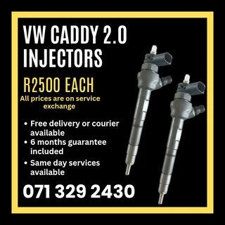 Vw Caddy 2.0 Injectors For Sale With Warranty