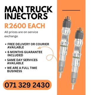 MAN TRUCK DIESEL INJECTORS FOR SALE WITH WARRANTY