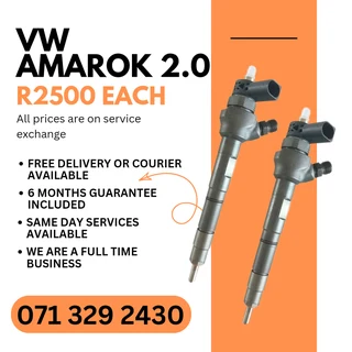 Vw Amarok 2.0 Injectors For Sale With Warranty