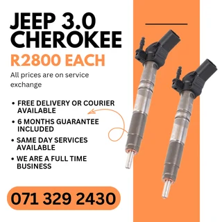 Jeep Cherokee 3.0 Injectors For Sale With Warranty