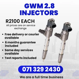Gwm 2.8 Injectors For Sale With Warranty