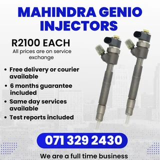 Mahindra Genio Injectors For Sale With Warranty