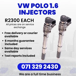 Vw Polo 1.6 Injectors For Dale With Warranty