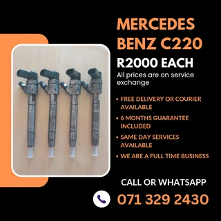 Mercedes Benz C220 Injectors For Sale With Warranty
