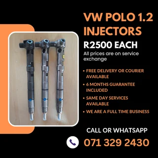 Vw Polo 1.2 Diesel Injectors For Sale With Warranty