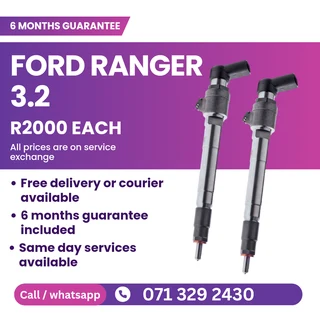 Ford Ranger 3.2 Injectors For Sale With Warranty