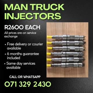 Man Truck Diesel Injectors For Sale With Warranty