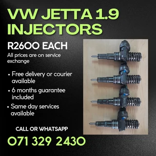 Vw Jetta 1.9 Injectors For Sale With Warranty