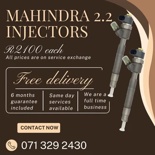 Mahindra 2.2 Injectors For Sale With Warranty