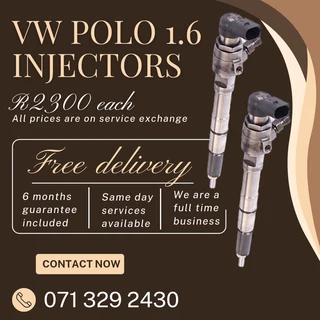 Vw Polo 1.6 Diesel Injwctors For Sale Qith Warranty