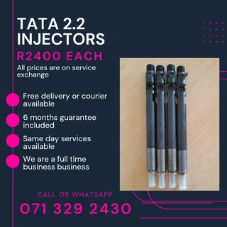 Tata 2.2 Diesel Injectors For Sale With Warranty