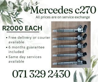 Mercedes Benz C270 Injectors For Sale With Warranty