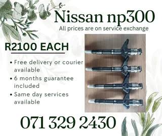 Nissan Np300 Injectors For Sale With Warranty