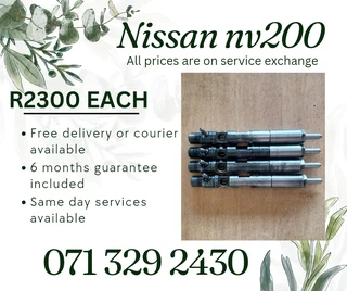 Nissan Nv200 Injectors For Sale With Warranty