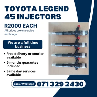 Toyota Legend 45 Injectors For Sale With Warranty