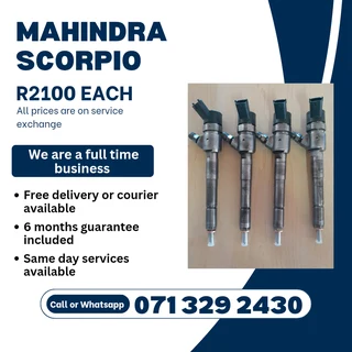 Mahindra Scorpio Injectors For Sale With Warranty