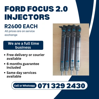 Ford Focus 2.0 Injectors For Sale With Warranty