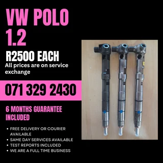 VW POLO 1.2 INJECTORS FOR SALE WITH WARRANTY