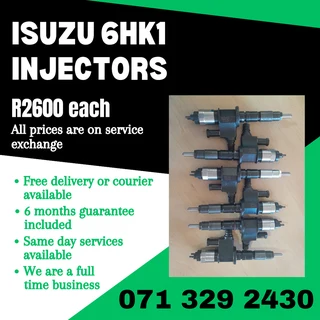 Isuzu 6hk1 Injectors For Sale With Warranty