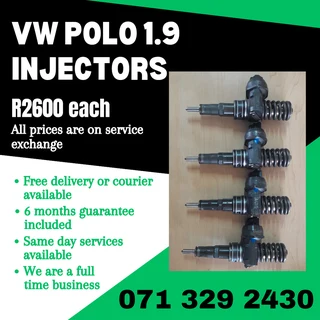 Vw Polo 1.9 Injectors For Sale With Warranty