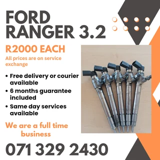 Ford Ranger 3.2 Injectors For Sale With Warranty