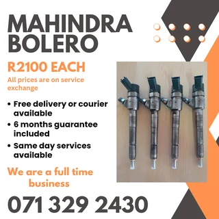 Mahindra Bolero Injectors For Sale With Warranty