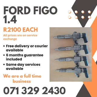 Ford Figo 1.4 Injectors For Sale With Warrantt